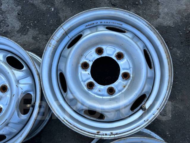 Комплект штампованных дисков Nissan R15 6x139.7, 15", 1 шт, 100,1 мм. 4 ...