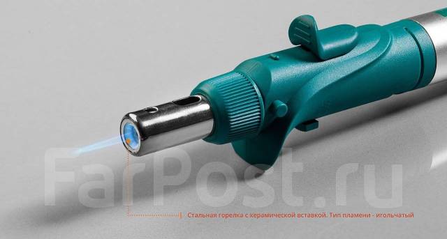 Газовый паяльник Kraftool SolderPro 120K, набор 10-в-1, 30-120 Вт ...