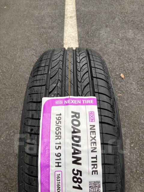 Nexen Roadian 581, 195/65 R15 Made in Korea, 15", 8 шт, 195 мм, 65 % ...