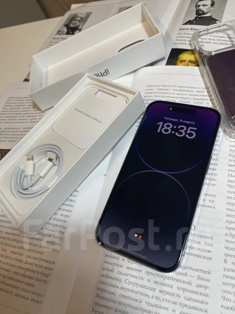 Apple iPhone 14 Pro. �����, 256 ��, ����������, 3G, 4G LTE, 5G, Dual-SIM, ����������, NFC ����