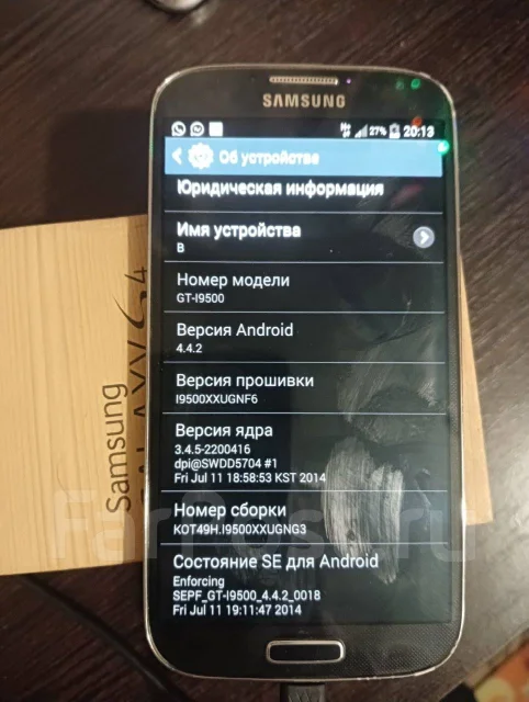 Samsung Galaxy S4. �/�, 16 ��, �����, 4G LTE ����