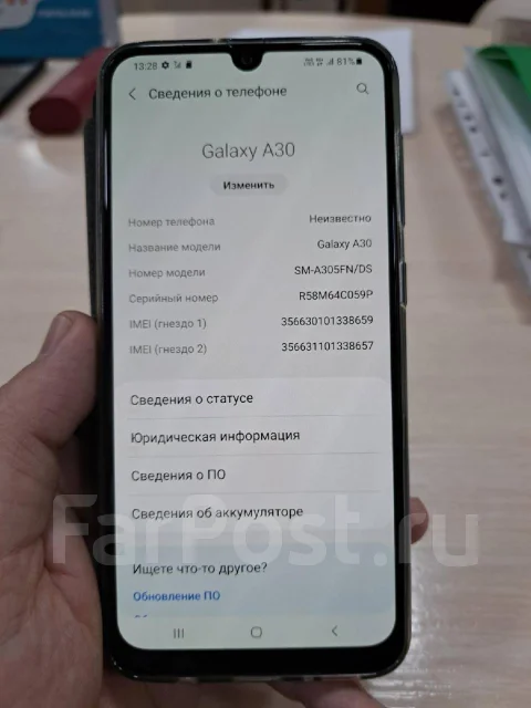 Samsung Galaxy A30. �/�, 64 �� ����