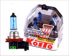����� ������������������� Koito Whitebeam H11 12V 55W (100W) 4000K (�������� 2 ��. ) Koito P0750W P0750W ����