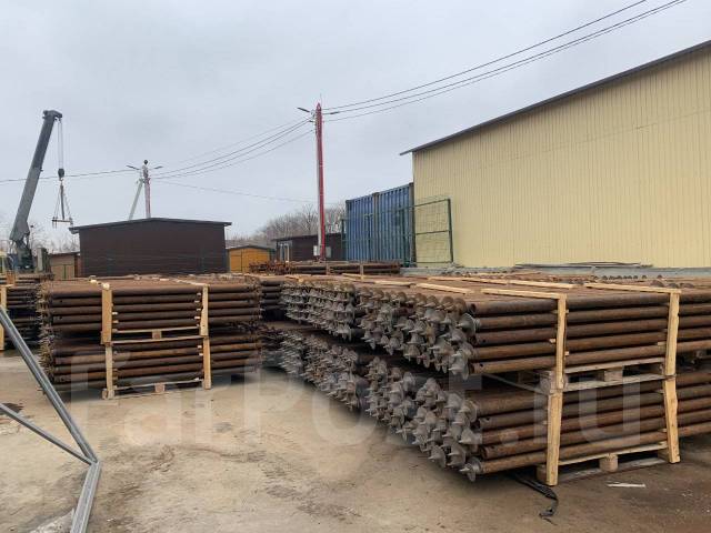 Винтовые сваи под забор, дома! Изготовление. Монтаж - Капитальное ...