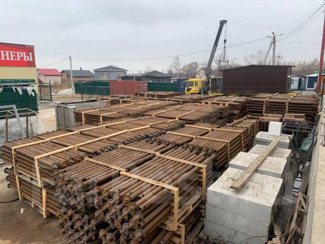 Винтовые сваи под забор, дома! Изготовление. Монтаж - Капитальное ...