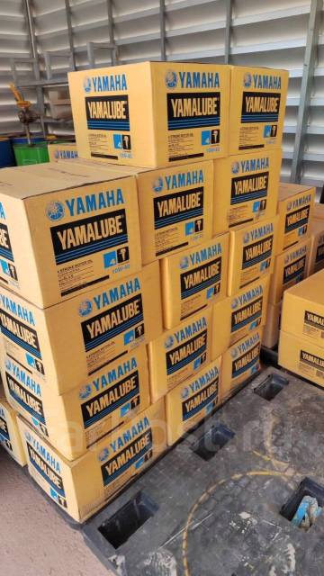 Масло Yamalube 10w-40 для лодочных моторов, минеральное, 4,00 л. SJ ...