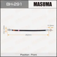 BH-291 ����� ��������� �������� MarkII Chaser X90/91/100/101 Masuma 90947-02884 ����