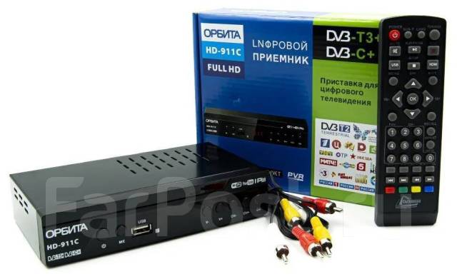 Приставка для цифрового ТВ Орбита HD911C DVB-T2 / DVB-C - Ресиверы и ...