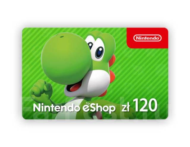 Карта пополнения nintendo eshop польша