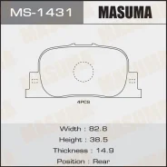 ������� ��������� �������� ������ MS-1431 / AN604 / PF1431 / PN1431 / GP-02187 Masuma [MS1431] MS1431 ����