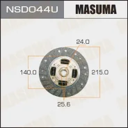 ���� ��������� NSD044U 215*140*24*25.6 Masuma [NSD044U] NSD044U ����