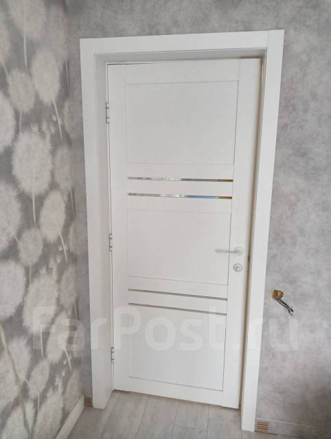 Установка межкомнатных дверей, врезка замков, отделка откосов, плотник ...