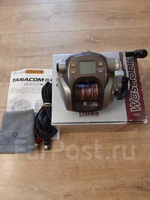 Электрическая мультипликаторная катушка Daiwa bull s600w - Рыболовные ...