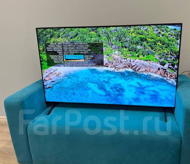 Телевизор Sony Bravia X85K 4K” 120Hz, LCD (ЖК), 55", новый, в наличии ...
