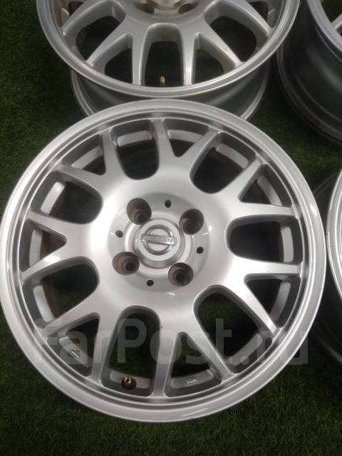 Литые диски Nissan R15,4x100,6/0jj, +40, 15", 1 шт, 4 шт, б/у, в ...