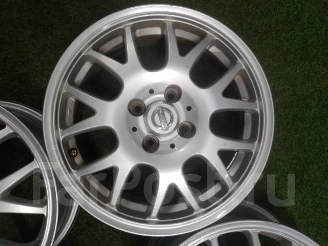 Литые диски Nissan R15,4x100,6/0jj, +40, 15", 1 шт, 4 шт, б/у, в ...