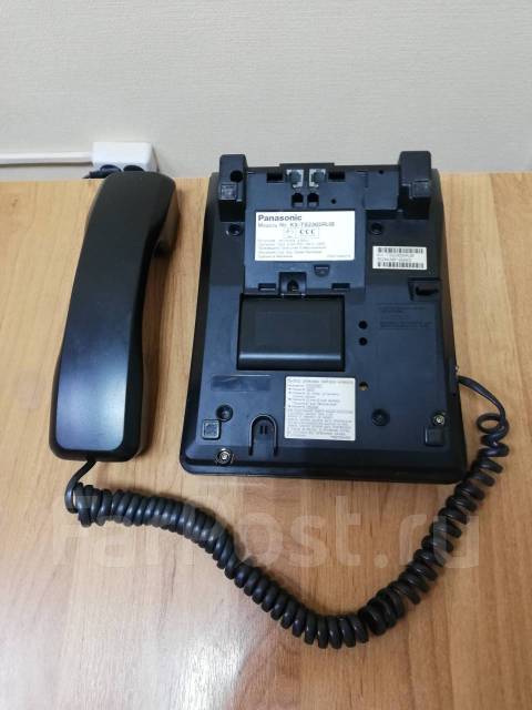 Телефон проводной Panasonic KX-TS2365RUB, б/у, в наличии. Цена: 4 500 ...