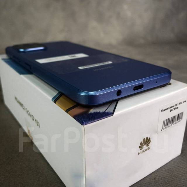Huawei Nova Y61 4ГБ+64ГБ Ростест! Синий! NFC! +BTНаушники! XM Store ...