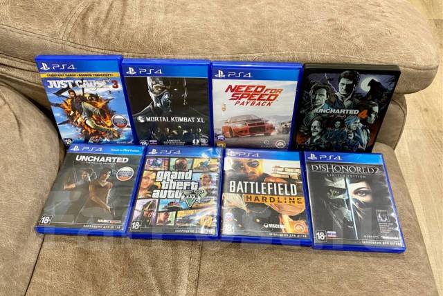 Игры ps4 - Игры и софт в Уссурийске