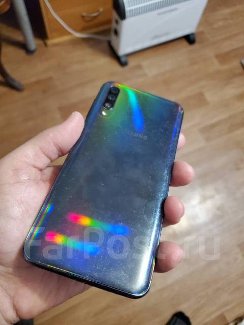 Samsung galaxy A50, 64 гб, 6.40", моноблок, черный, 3G, 4G LTE, Dual ...