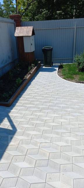 Асфальт, благоустройство, укладка брусчатки, бордюра во Владивостоке