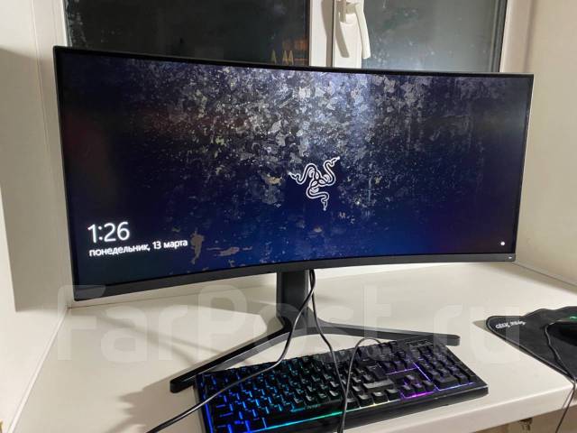 Монитор Xiaomi 34" Mi Curved Gaming Monitor Black - Мониторы в Уссурийске