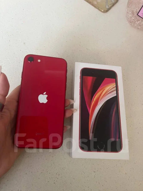Apple iPhone SE 2020. �/�, 64 ��, �������, 4G LTE, Dual-SIM, NFC ����