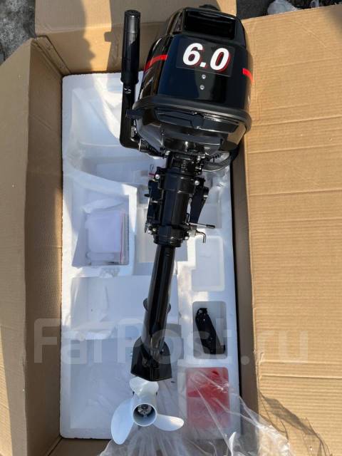 Мотор лодочный Hangkai 6.0л. с, 6,00 л.с. S (381 мм), 2024 год ...