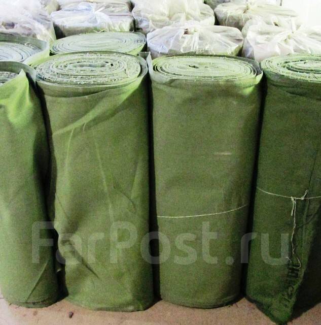 Брезент ткань, в наличии. Цена: 135₽ во Владивостоке