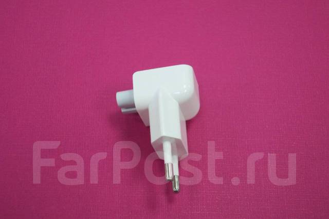 Переходник Euro PLUG для apple MacBook, новый, в наличии. Цена: 290₽ во ...