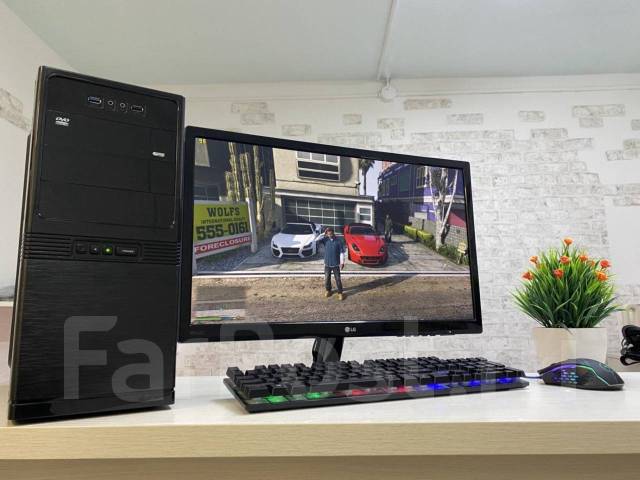 Игровой ПК i5 4x3.30Ghz, DDR3 12Гб, 1050ti 4ГБ, SSD 128Гб, HDD 320Гб ...