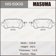 ������� �������� Masuma, AN-784WK, NP5052, P49047 rear MS-5909 DAY3-26-48ZA ����