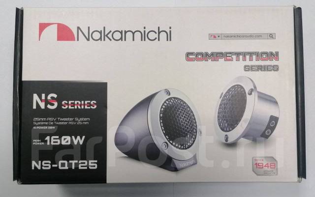 Nakamichi NS-QT25 ВЧ динамики - Динамики и сабвуферы во Владивостоке