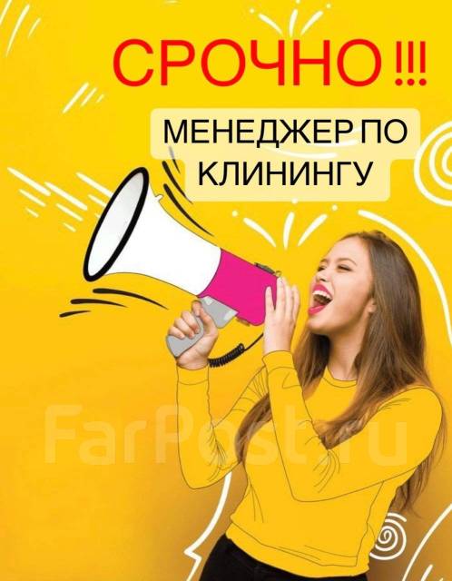 Менеджер по клинингу на авто помощник руководителя, работа в ООО ...