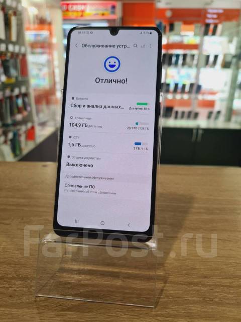 Galaxy A31 128 гб, 6.40", моноблок, черный, 4G LTE, Dual-SIM, NFC, б/у ...