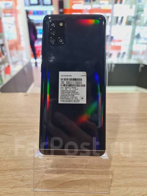 Galaxy A31 128 гб, 6.40", моноблок, черный, 4G LTE, Dual-SIM, NFC, б/у ...