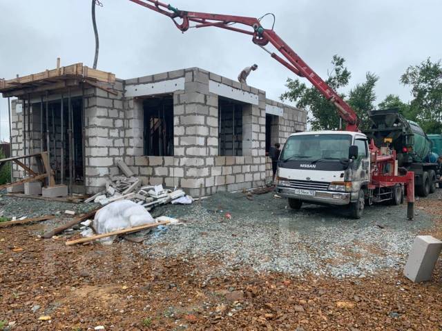 Строительство дома под ипотеку из пенобетона газоблока во Владивостоке