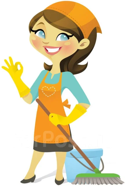 Уборщик, горничная, работа в ОООЖилищные услуги во Владивостоке ...