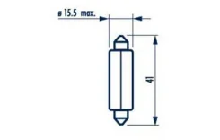 ����� 12V 18W T15x43 Narva 17512 17512 ����