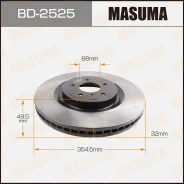 ���� ��������� Masuma front Infiniti M37/56 FX35/50 (�������� 1 ��), �������� BD2525 ����
