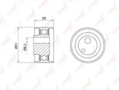 ����� �������� ����� ��� (F0063507) Lynxauto [PB1058] PB1058 ����