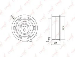 ����� �������� ����� ��� (F0084022) Lynxauto [PB-1006] PB1006 ����