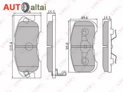 ������� ��������� Toyota (F0012157) Lynxauto [BD2401] BD2401 ����