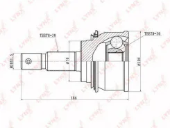 ���� �������� ����� ����, ��� (F0059754) Lynxauto [CO7544] CO7544 ����
