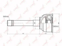 ���� �������� Toyota (N0021624) Lynxauto [CO7526] CO7526 ����