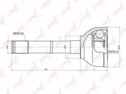 ���� �������� Toyota (N0021625) Lynxauto [CO7529] CO7529 ����