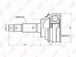 ���� �������� Toyota (T0000243) Lynxauto [CO7513] CO7513 ����