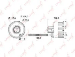 ������ ��������� (F0073966) Lynxauto [LF-964M] LF964M ����
