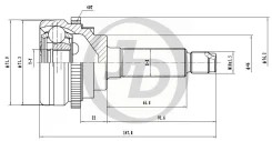 ���� ������� abs JD [JCT0238A] JCT0238A ����