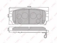 ������� ��������� Hyundai Tucson eraccan 2.5,2.9,3.5 01- (F0012574) Kashiyama [D11139] D11139 ����